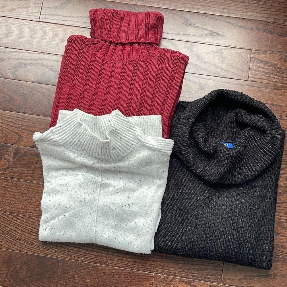 Apt. 9/Karen‎ Scott/Stamp 10 Sweater Bundle. Women’s Size Medium